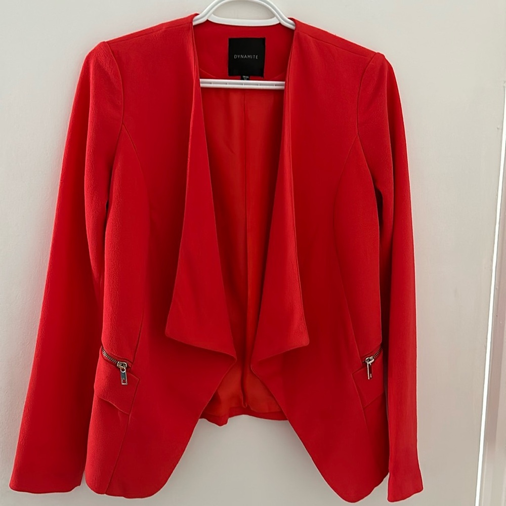 Dynamite Coral blazer